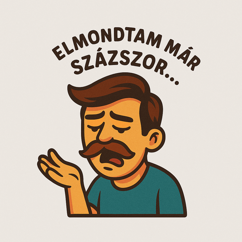 Elmondtam már százszor...